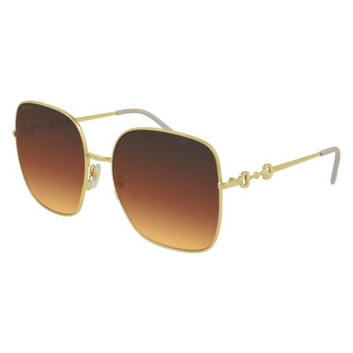 Gucci Frau International GOLD METALL GG0879S Italien - Farbcode 004