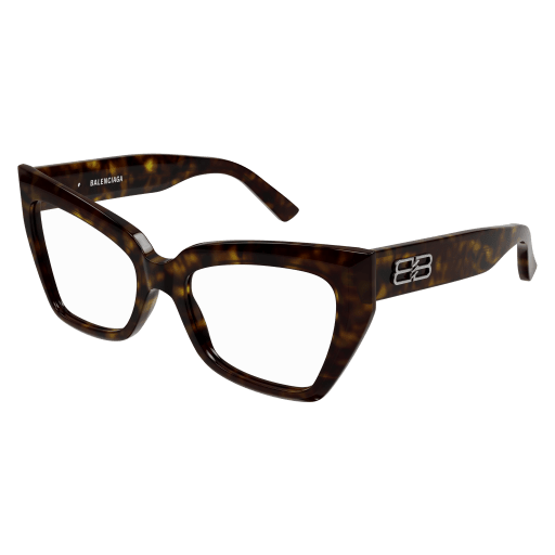 Balenciaga Brillenfassung Woman Butterfly International Havanna Rac BB0275O Italy