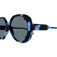 Chloé Frau Korean HAVANNA RECYCLED ACETATE CH0195SK Italien - Farbcode 003