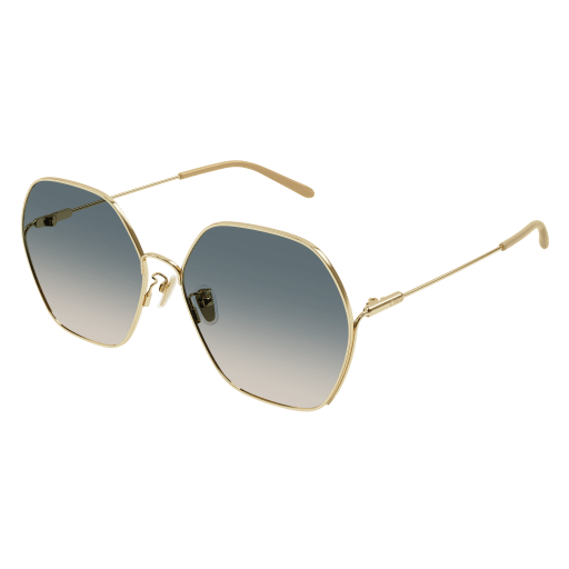 Chloé Frau Asian Fitting GOLD METALL CH0169SA Italien