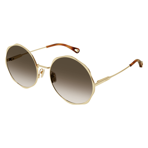 Chloé Frau Asian Smart Fitting GOLD METALL CH0184S Italien - Farbcode 002
