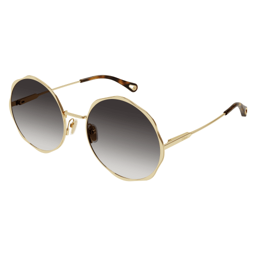Chloé Frau Asian Smart Fitting GOLD METALL CH0184S Italien - Farbcode 001