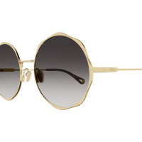 Chloé Frau Asian Smart Fitting GOLD METALL CH0184S Italien - Farbcode 001