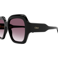 Chloé Frau International SCHWARZ RECYCLED ACETATE CH0154S Italien