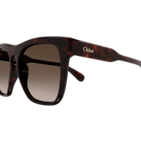 Chloé Frau Asian Fitting HAVANNA RECYCLED ACETATE CH0149SA Italien