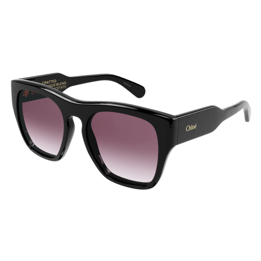 Chloé Frau International SCHWARZ RECYCLED ACETATE CH0149S Italien