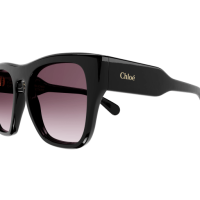 Chloé Frau International SCHWARZ RECYCLED ACETATE CH0149S Italien