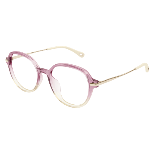 Chloé Frau Asian Fitting PINK RECYCLED ACETATE CH0217OA Italien