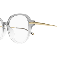 Chloé Frau Asian Fitting GRAU RECYCLED ACETATE CH0217OA Italien