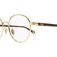 Chloé Frau Asian Fitting GOLD METALL CH0216OA Italien - Farbcode 004