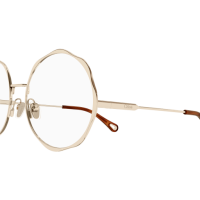 Chloé Frau Asian Smart Fitting GOLD METALL CH0185O Italien - Farbcode 002