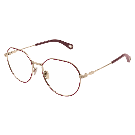 Chloé Frau Asian Smart Fitting GOLD METALL CH0180O Italien - Farbcode 004