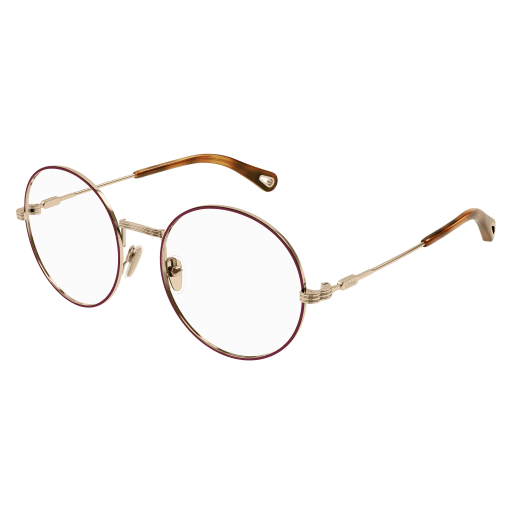 Chloé Frau Asian Smart Fitting GOLD METALL CH0179O Italien - Farbcode 004
