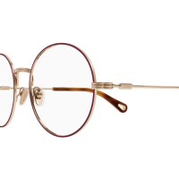 Chloé Frau Asian Smart Fitting GOLD METALL CH0179O Italien - Farbcode 004