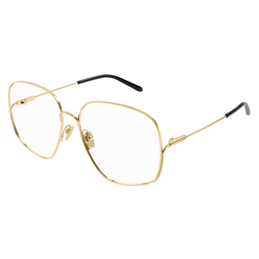 Chloé Frau Asian Smart Fitting GOLD METALL CH0165O Italien - Farbcode 001