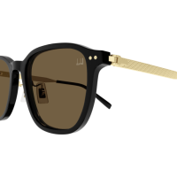 Dunhill Mann Asian Fitting SCHWARZ RECYCLED ACETATE DU0070SA Japan - Farbcode 002