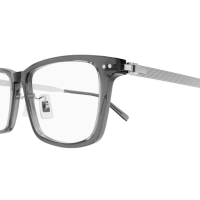 Dunhill Mann Asian Fitting GRAU RECYCLED ACETATE DU0073OA Japan - Farbcode 008