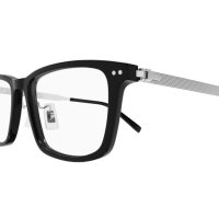 Dunhill Mann Asian Fitting SCHWARZ RECYCLED ACETATE DU0073OA Japan - Farbcode 005