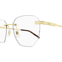 Dunhill Mann Asian Smart Fitting GOLD METALL DU0066O Japan - Farbcode 003