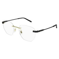 Dunhill Mann Asian Smart Fitting GOLD METALL DU0066O...