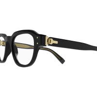 Dunhill Mann International SCHWARZ RECYCLED ACETATE DU0048O Japan