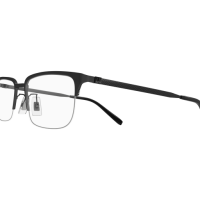 Dunhill Mann Asian Fitting SCHWARZ TITAN DU0043OA Japan - Farbcode 001