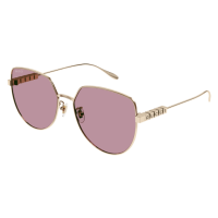 Gucci Frau Asian Fitting GOLD METALL GG1435SA Italien -...