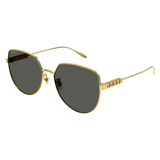 Gucci Frau Asian Fitting GOLD METALL GG1435SA Italien - Farbcode 001