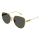 Gucci Frau Asian Fitting GOLD METALL GG1435SA Italien - Farbcode 001
