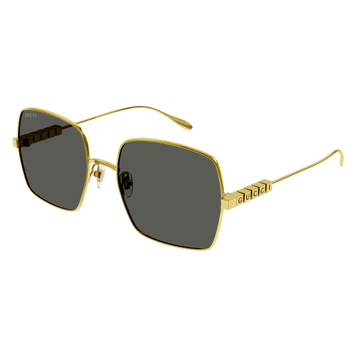 Gucci Frau Asian Smart Fitting GOLD METALL GG1434S Italien - Farbcode 001