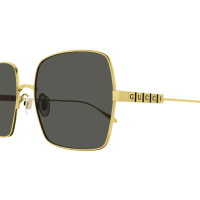 Gucci Frau Asian Smart Fitting GOLD METALL GG1434S Italien - Farbcode 001