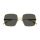 Gucci Frau Asian Smart Fitting GOLD METALL GG1434S Italien - Farbcode 001