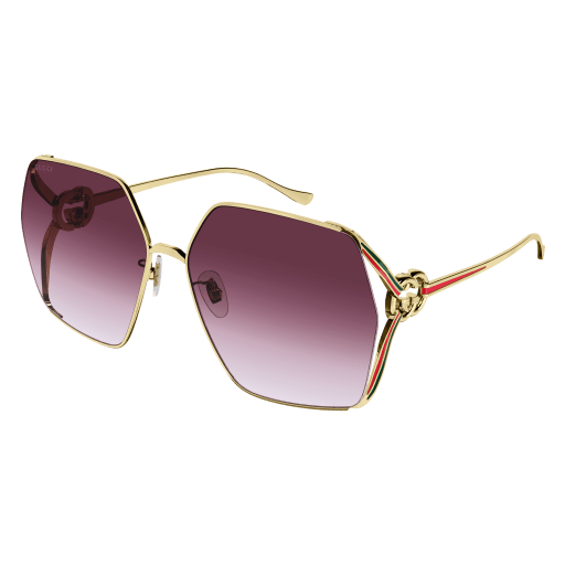 Gucci Frau Asian Fitting GOLD METALL GG1322SA Japan - Farbcode 003