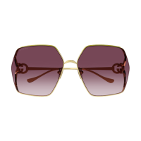 Gucci Frau Asian Fitting GOLD METALL GG1322SA Japan - Farbcode 003