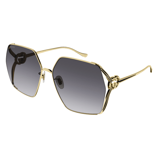 Gucci Frau Asian Fitting GOLD METALL GG1322SA Japan - Farbcode 001
