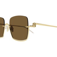 Gucci Frau Asian Smart Fitting GOLD METALL GG1279S Japan - Farbcode 002