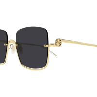Gucci Frau Asian Smart Fitting GOLD METALL GG1279S Japan - Farbcode 001