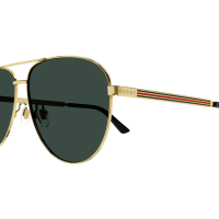 Gucci Mann Asian Fitting GOLD METALL GG1233SA Japan