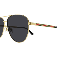 Gucci Mann Asian Fitting GOLD METALL GG1233SA Japan