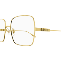 Gucci Frau Asian Smart Fitting GOLD METALL GG1434O Italien - Farbcode 001