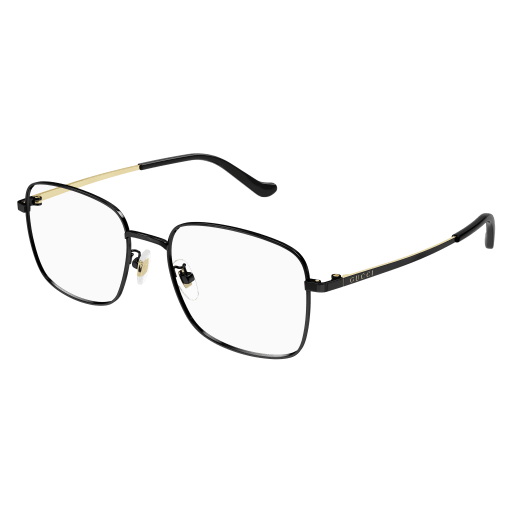 Gucci Mann Asian Fitting SCHWARZ METALL GG1355OA Italien