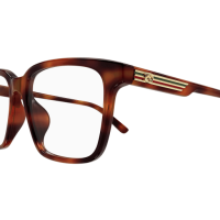 Gucci Mann Asian Fitting HAVANNA RECYCLED ACETATE GG1293OA Japan