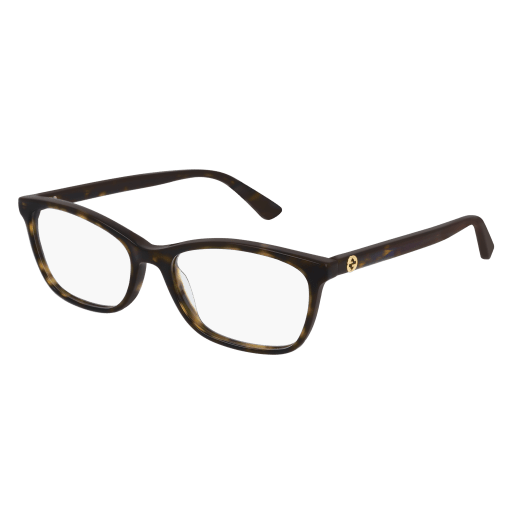 Gucci Frau International HAVANNA RECYCLED ACETATE GG0613O Italien - Farbcode 002