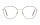 Andy Wolf Frame 4788 Col. 08 Metal Rosegold