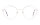 Andy Wolf Frame 4790 Col. 05 Metal Rosegold