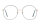 Andy Wolf Frame 4793 Col. 04 Metal Rosegold