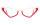 Andy Wolf Frame 5129 Col. 05 Metal/Acetate Red