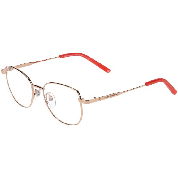 BENETTON 3080 402 Damen Vollrand Rot