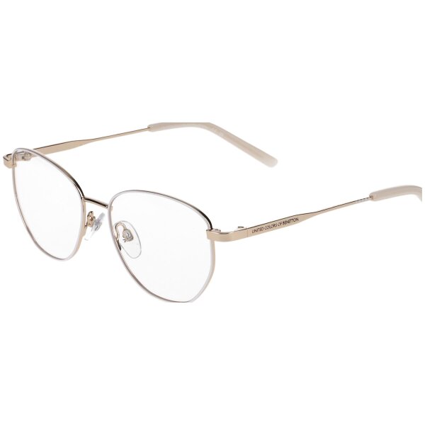 BENETTON 3081 406 Damen Vollrand Weiss