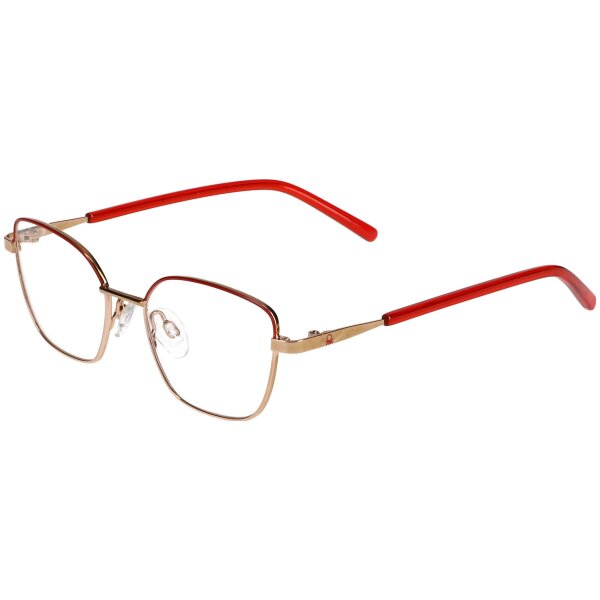 BENETTON 4007 287 Damen Vollrand Rot
